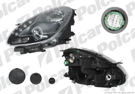 Фара основна, GIULIETTA (940), 10- Polcar 1421091U