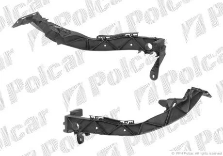 Кріплення фари лівий Polcar 2001045