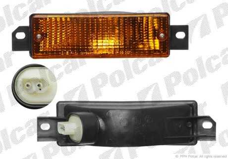 Вказівник повороту передній BMW 3 E30, 9.82- Polcar 2005204E