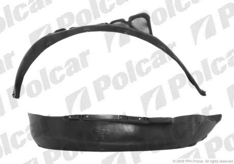 Підкрилок правий BMW E30 -91/KOMBI-93 Polcar 2005FP2