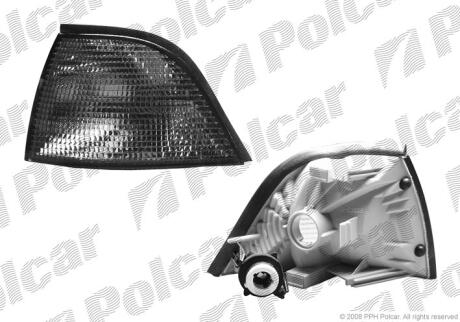 Вказівник повороту передній BMW 3 E36, 90- Polcar 2007190E