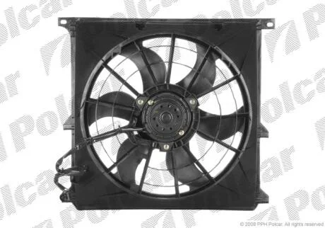 Вентилятори з корпусом / кронштейном Polcar 200723W3