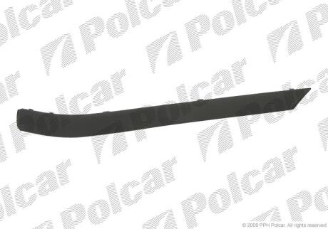 Молдинг бампера лівий BMW 3 E36 94-96 Polcar 20079615