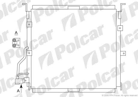 Радіатори кондиціонера Polcar 2007K8C5