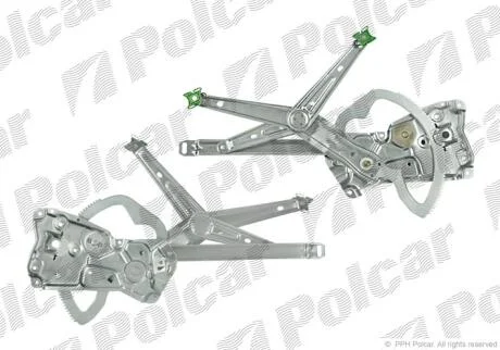 Склопідйомник електричний без електромотора BMW 3 E36, 90- Polcar 2007PSG2