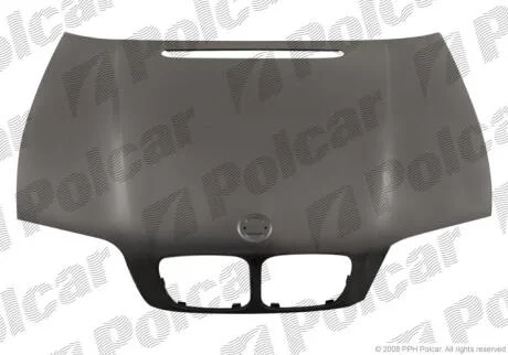 Капот BMW 3 E46 4.98- Polcar 200803