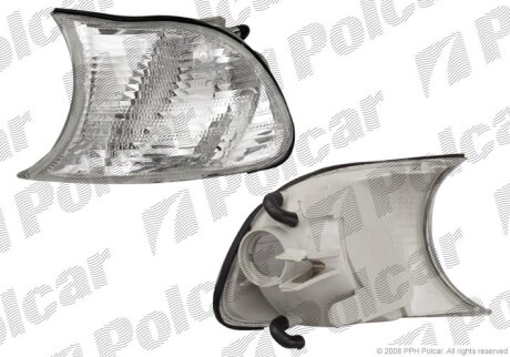 Вказівник повороту передній, BMW3 E46,COU/CAB,99- Polcar 200819TE