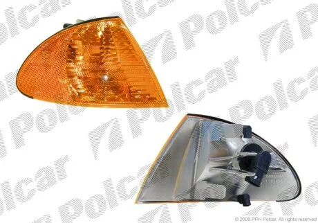 Вказівник повороту передній BMW3 E46 SDN/KB, 97- Polcar 200819U