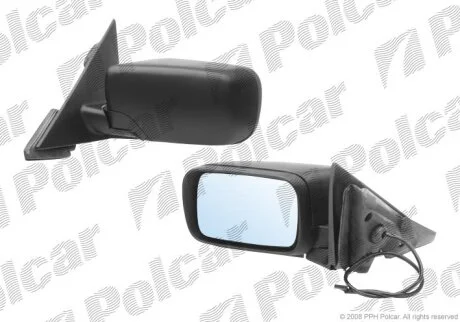 Дзеркало зовнішнє правий, BMW3 E46 SDN/KB, 97- Polcar 2008525M