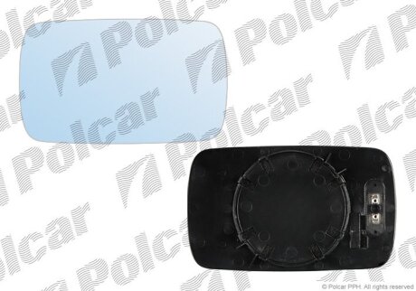 Вставка зовнішнього дзеркала лівий=правий, BMW3 E46 SDN/KB, 97- Polcar 2008554M
