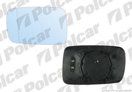 Вставка зовнішнього дзеркала правий, BMW3 E46,COU/CAB,99- Polcar 2008557M