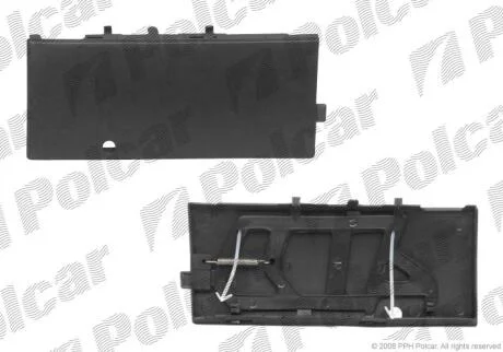 Заглушка гака буксирування правий Polcar 2015274