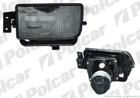 Фара передня, BMW 5 E34, 88- Polcar 2015293E