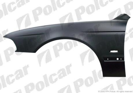 Крило переднє правий BMW 5 E39 96- Polcar 201602
