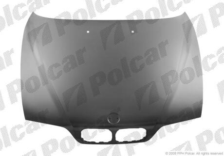 Капот BMW 5 series (E39), 1996- Polcar 201603