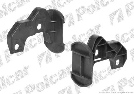 Кронштейн бампера BMW 5 (E39), 01.96-06.04 Polcar 20160715