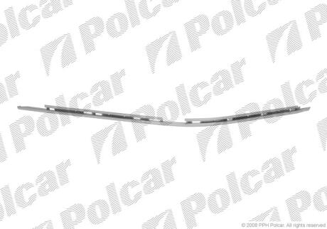Молдинг накладки бампера правий BMW 5 E39, 00- Polcar 20160734