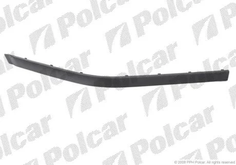 Накладка бампера прав bmw 5 (e39), 01.96-06.04 Polcar 2016076