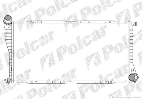 Радіатор охолодження 7 (E38), 03.94-11.01 Polcar 2016085