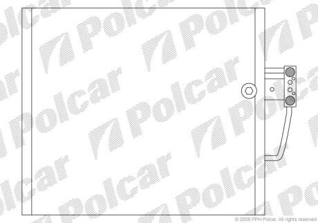 Радіатори кондиціонера Polcar 2016K8C1