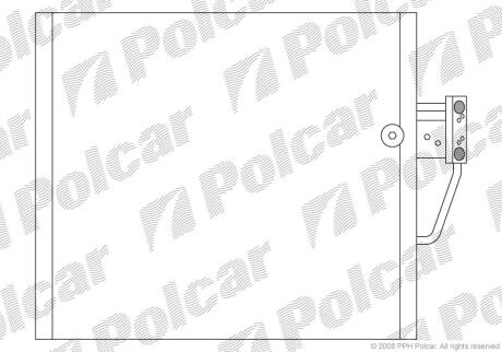 Радіатори кондиціонера Polcar 2016K8C2