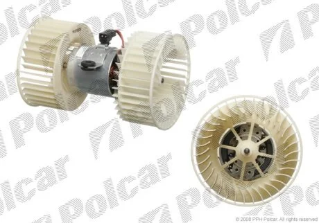 Вентилятор кабины BMW 5 E39, 95-03 Polcar 2016NU1X