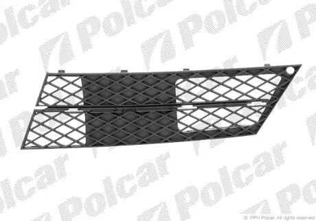Решітка в бампері правий Polcar 20172712