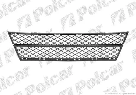 Решітка в бампері середн Polcar 20172713