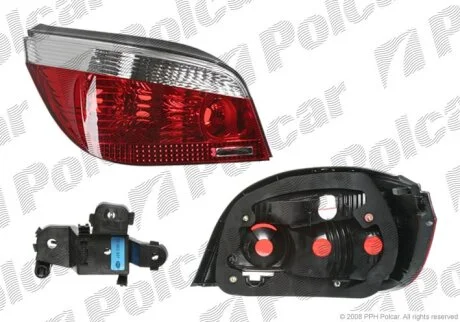 Ліхтар задній, 5 E60/E61 03-10 Polcar 201787E