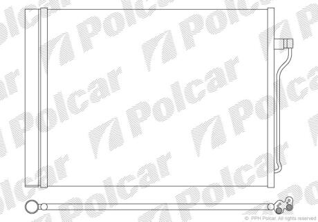 Радіатори кондиціонера Polcar 2019K8C1