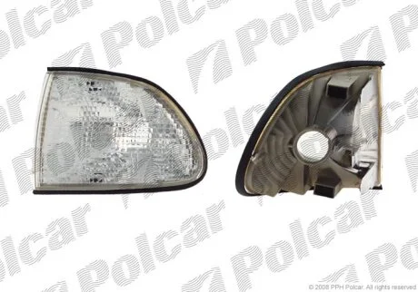 Вказівник повороту передній, BMW 7 E38, 94- Polcar 2022201E
