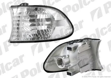 Вказівник повороту передній, BMW 7 E38, 94- Polcar 2022203E