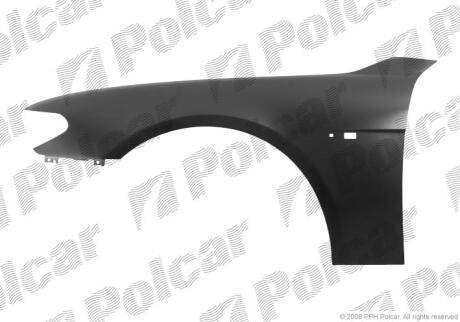 Крило переднє ліве BMW 7 (E65/E66), 2001- Polcar 202301
