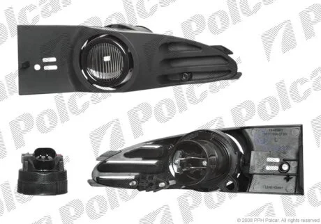 Фара передня, 7 E65/E66, 09.01- Polcar 202329E