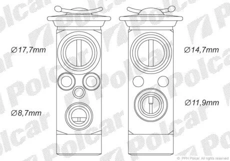 Стопорний клапан Polcar 2023KZ1