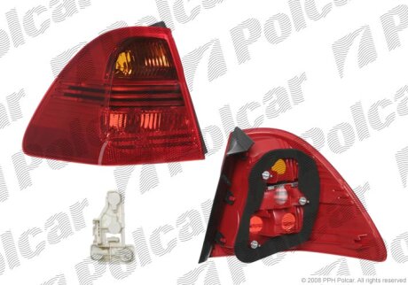 Ліхтар задній, 3 E90/E91, 04-08 Polcar 2040882E