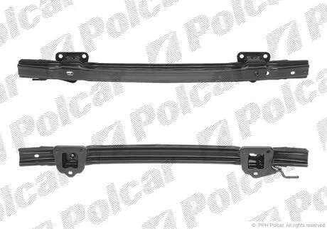 Підсилювач бампера 3 E90/E91, 04-08 Polcar 20409613