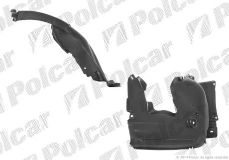 Підкрилок правий 3 E90/E91, 04-08 Polcar 2040FP2
