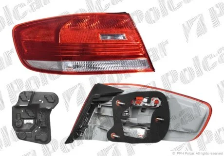 Ліхтар задній, 3 (E92/93) 06-10 Polcar 204187X