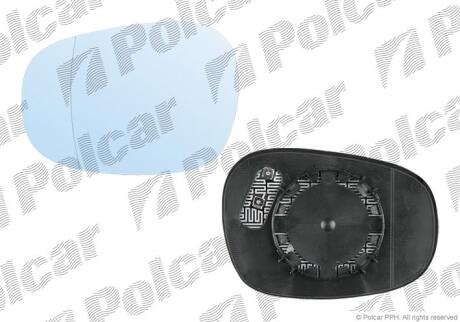 Вставка зовнішнього дзеркала лівий Polcar 2042545E