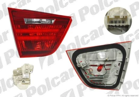 Ліхтар задній, 3 (E90/E91), 08.08- Polcar 2042883U