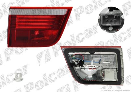 Ліхтар задній, X5, 10.06- Polcar 2051881U