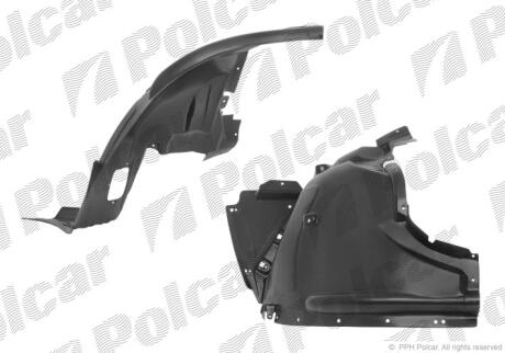 Підкрилок правий Polcar 2051FP1