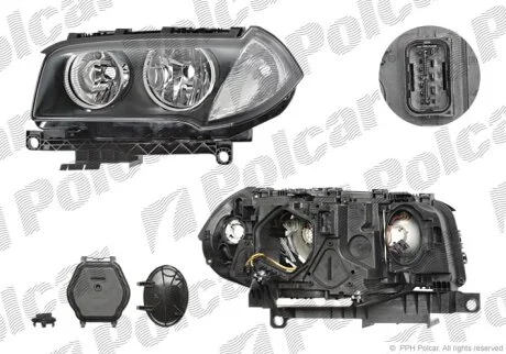 Фара основна, X3, 06.03-11.10 Polcar 2055094U