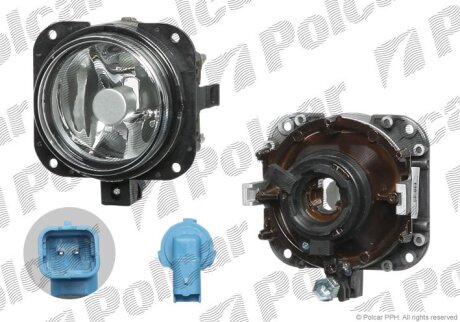 Фара передня, XSARA PICASSO, 99-10 Polcar 2327291E