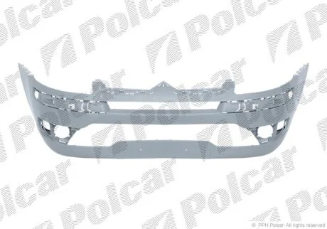 Бампер передній, CITROËN C4, 05-08 Polcar 232907J