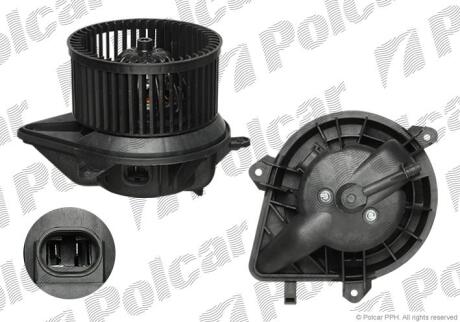 Вентилятор салону Citroen Berlingo/Peugeot Partner 96-15 +AC Polcar 2351NU1