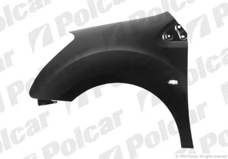 Крило переднє лівий, BERLINGO, 02.08- Polcar 235201J
