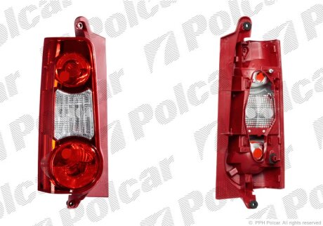 Ліхтар задній, BERLINGO, 02.08- Polcar 235287E