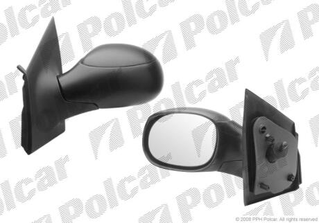 Дзеркало зовнішнє лівий Polcar 2380511E